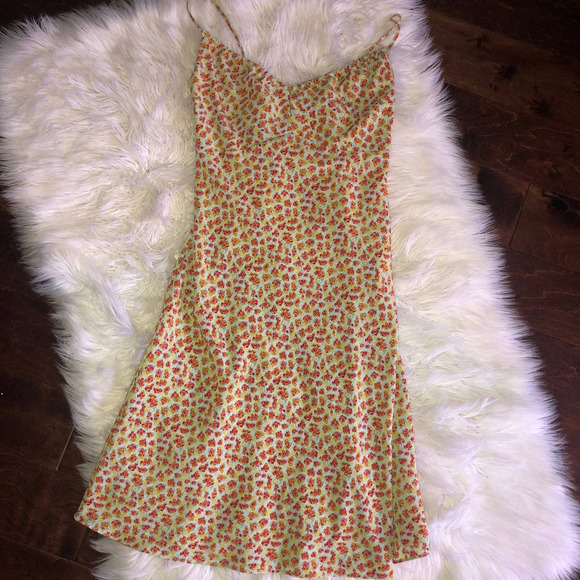 Vintage Dresses & Skirts - vintage express floral slip dress 5/6